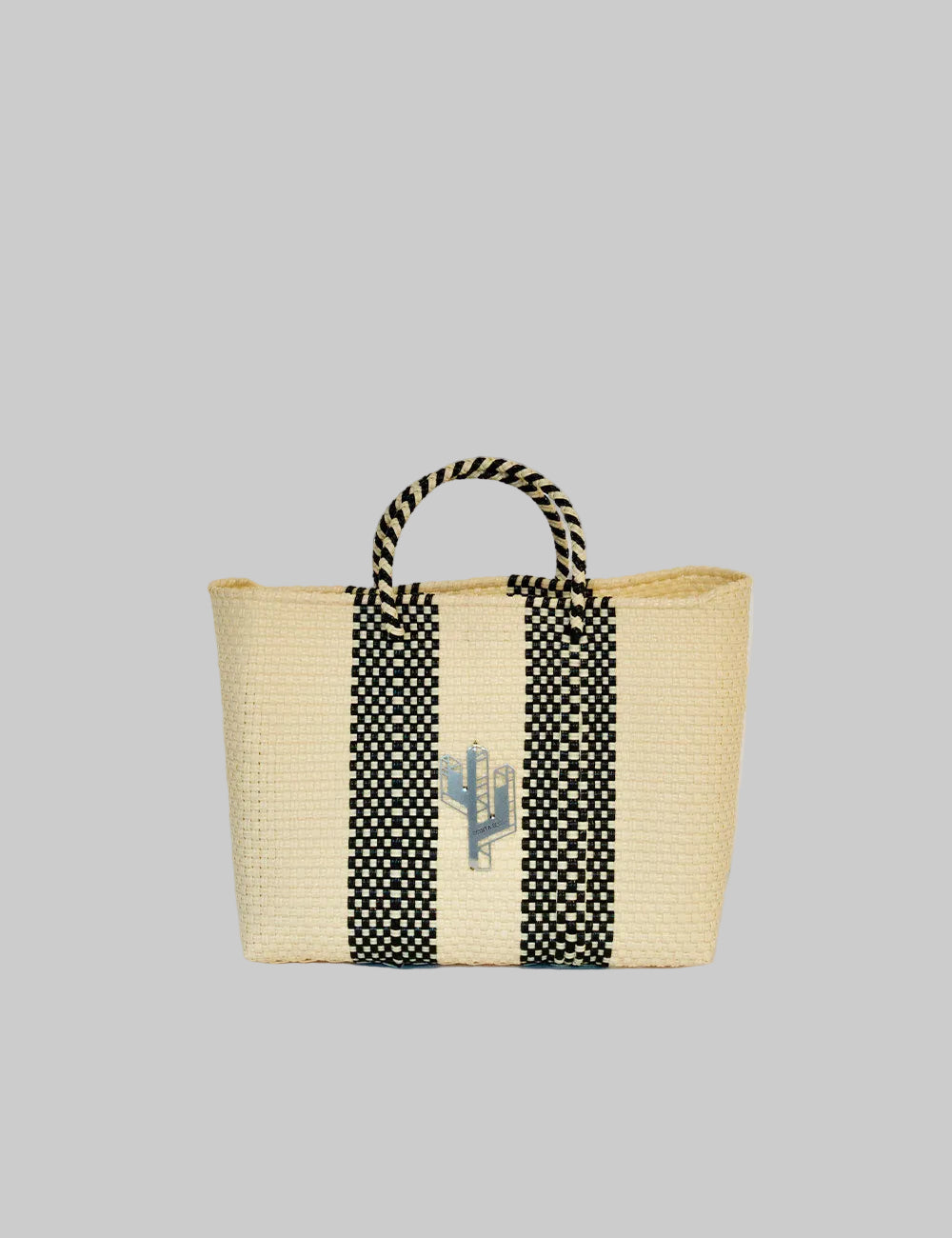 Rosita Blue - Colima Beige-Black Small Tote