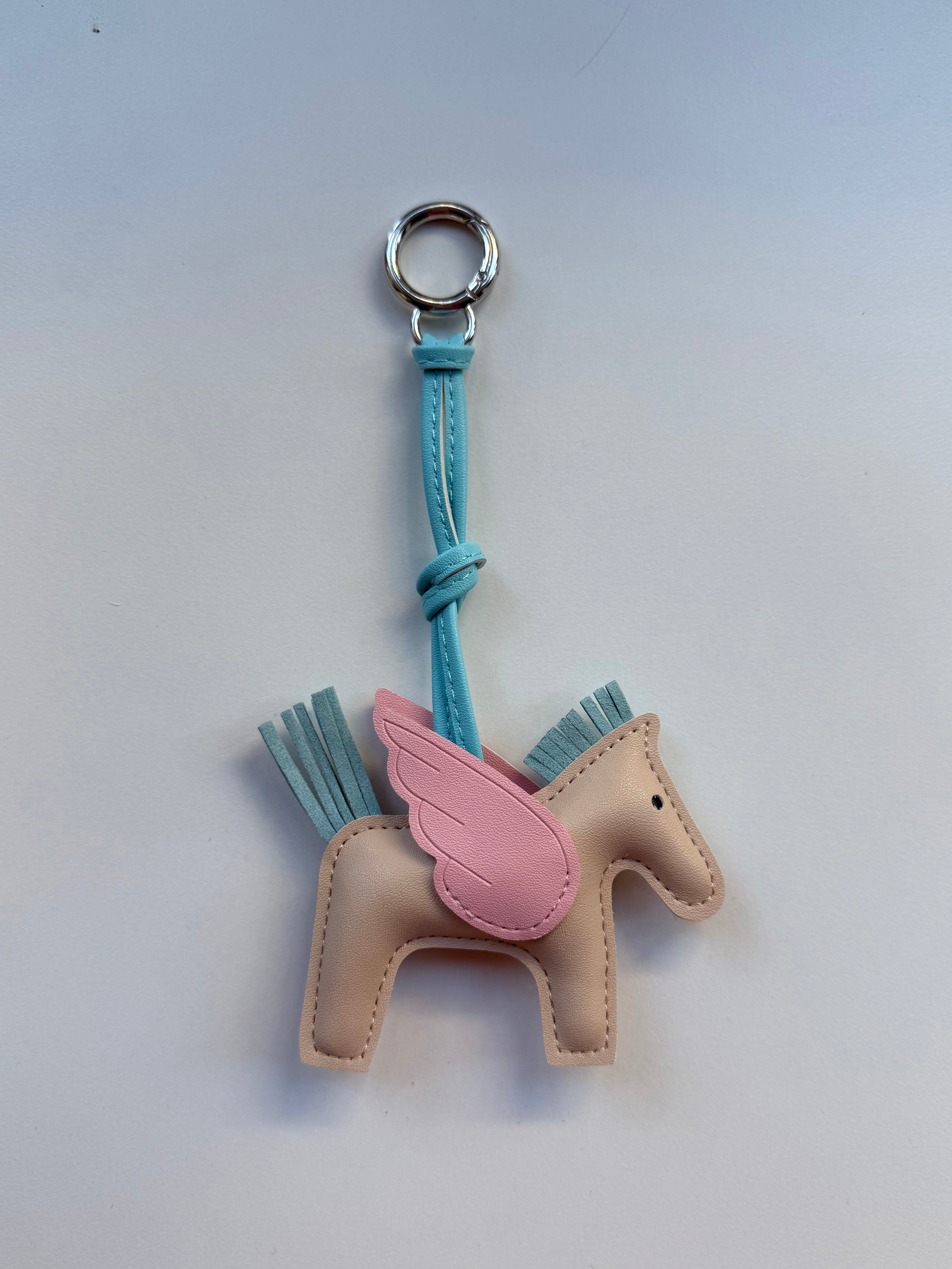 Charm/Schlüsselanhänger Pferdchen - beige