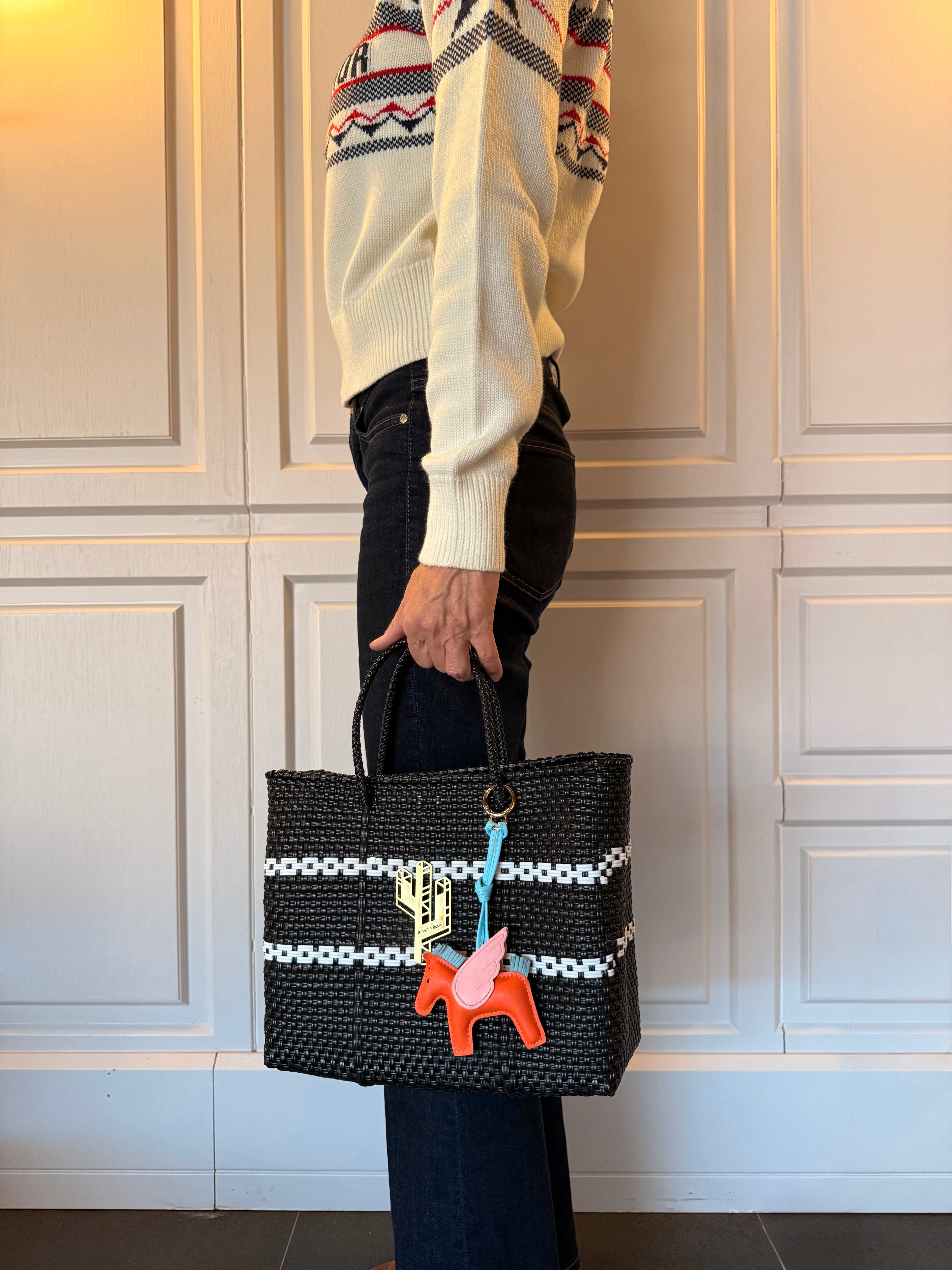 Charm/Llavero caballito - naranja