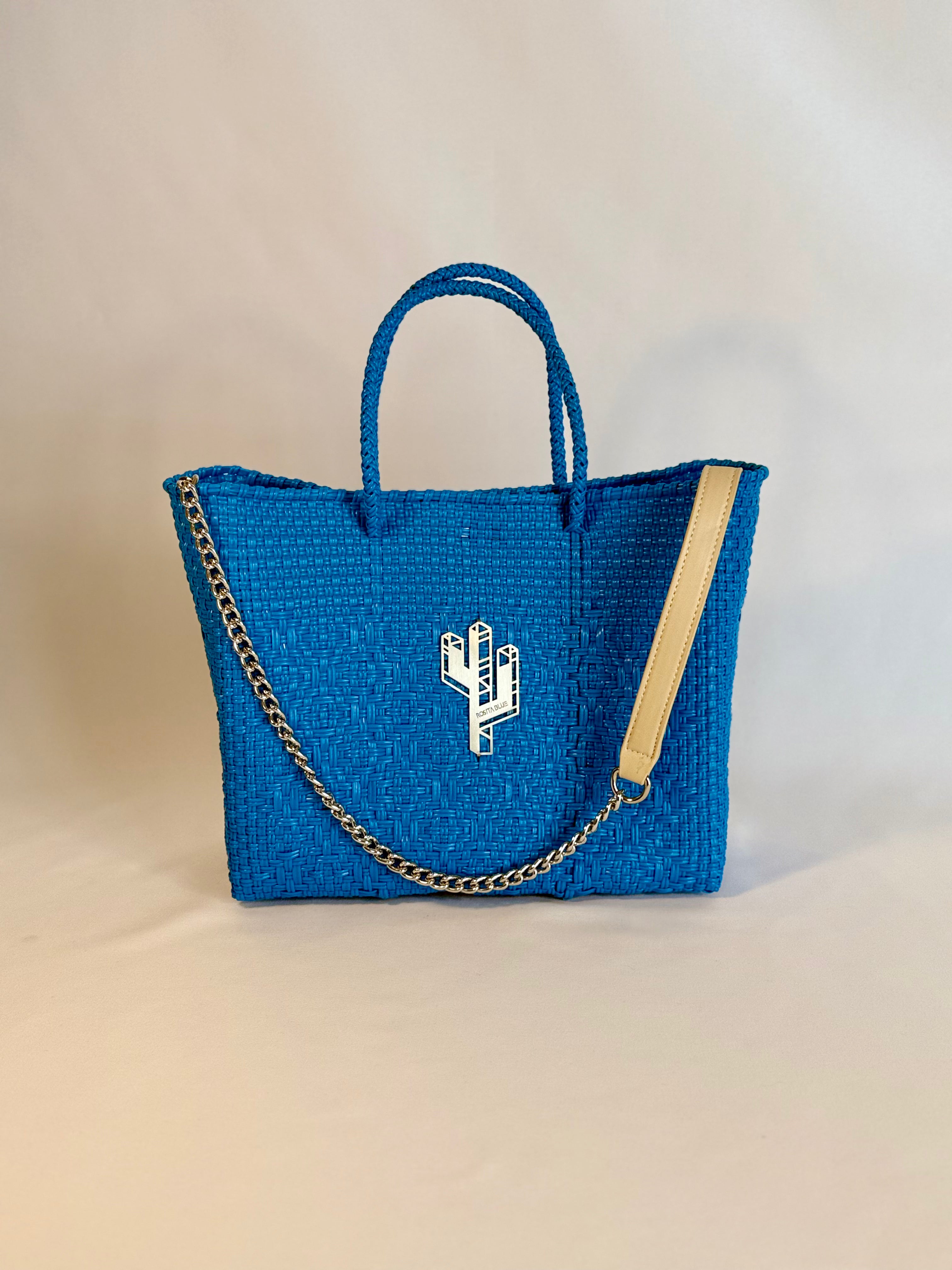 La Paz Turquoise Small Tote