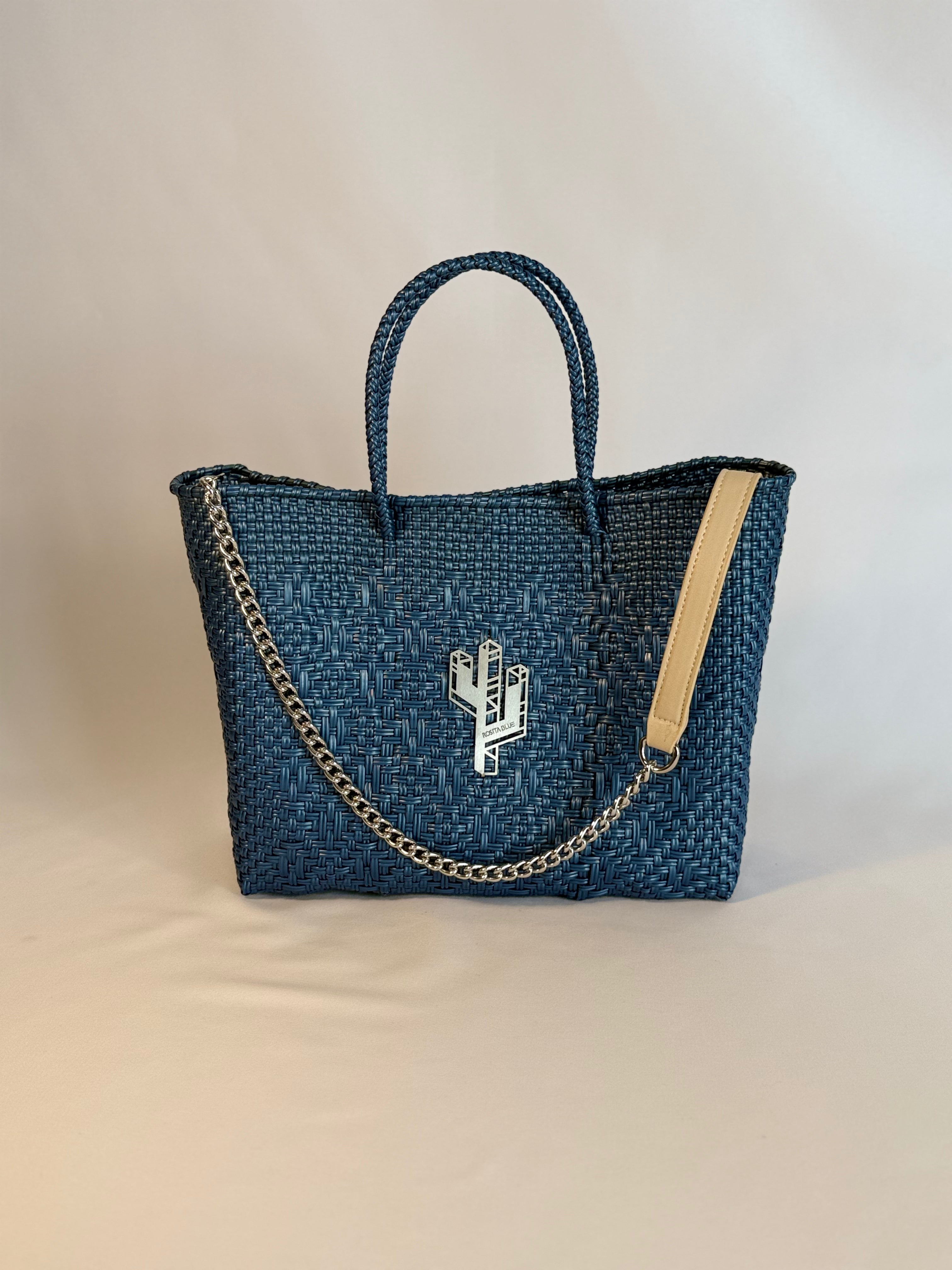 La Paz Denim Small Tote