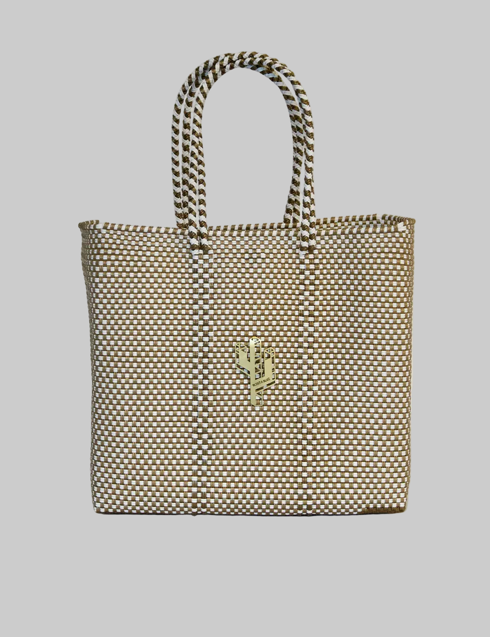 Rosita Blue - Jalisco Gold-White Medium Tote