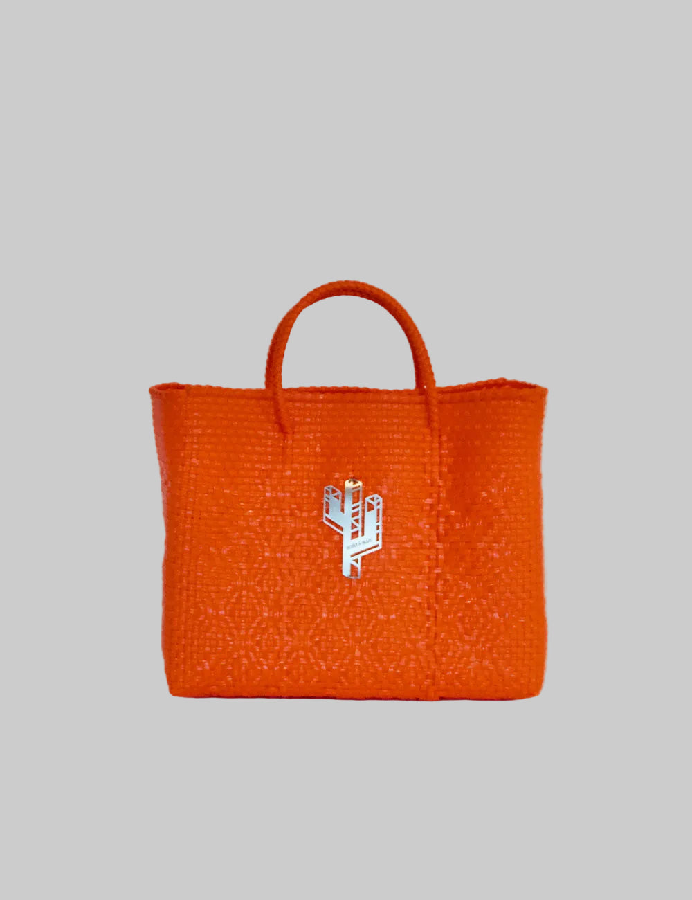 Rosita Blue - La Paz Orange Small Tote