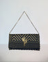 Rosita Bleue - Lily Clutch Gold Black