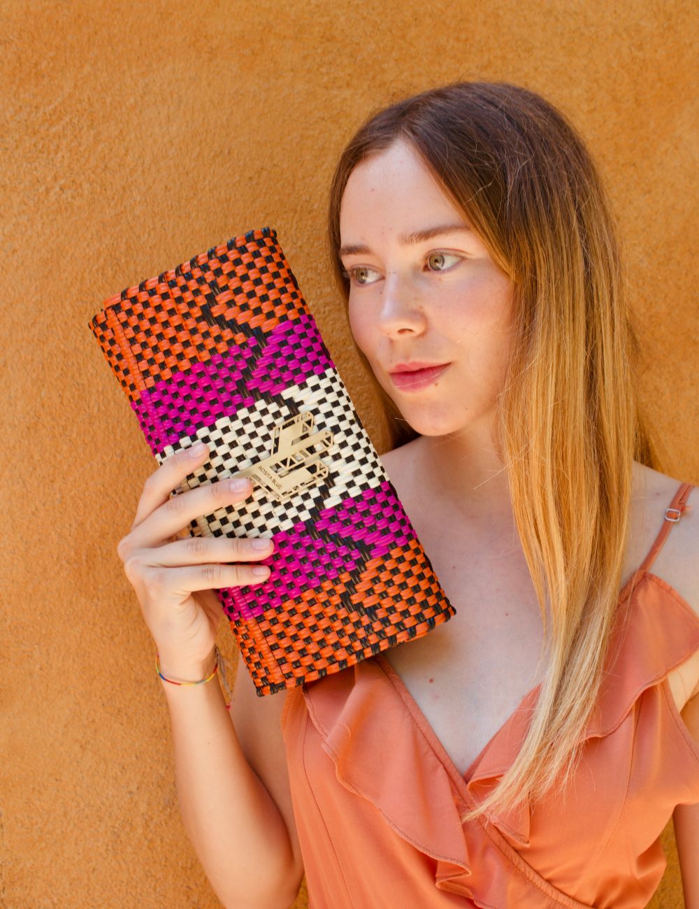 Rosita Blue - Lily Clutch Sunrise