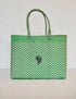 Rosita Blue - Mapimi Green-Pink Large Tote