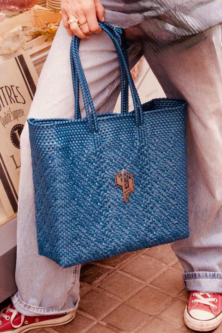 La Paz Denim Medium Tote