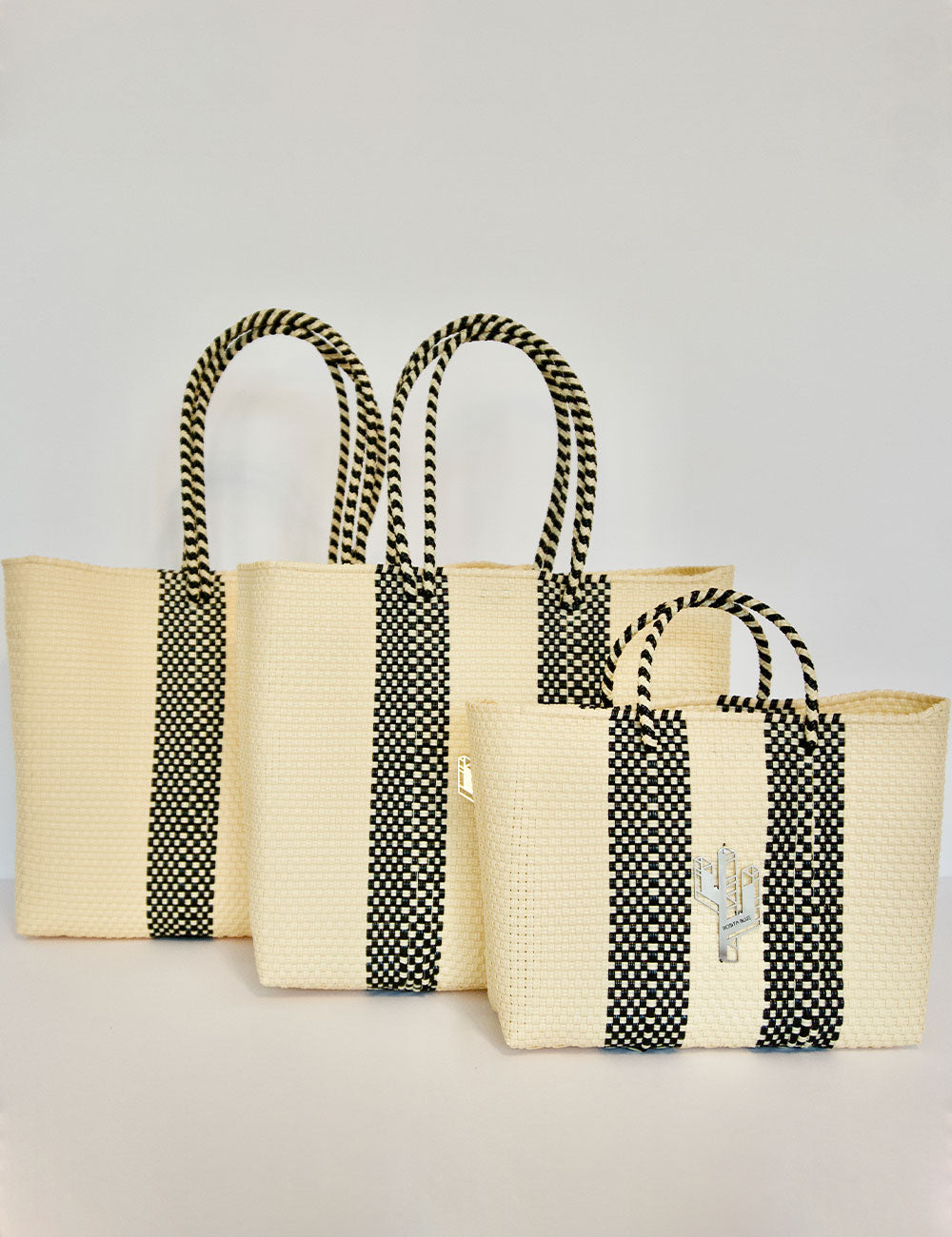 Rosita Blue - Colima Beige-Black Tote