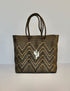 Rosita Blue - Veracruz Bronze-Gold-Black Medium Tote