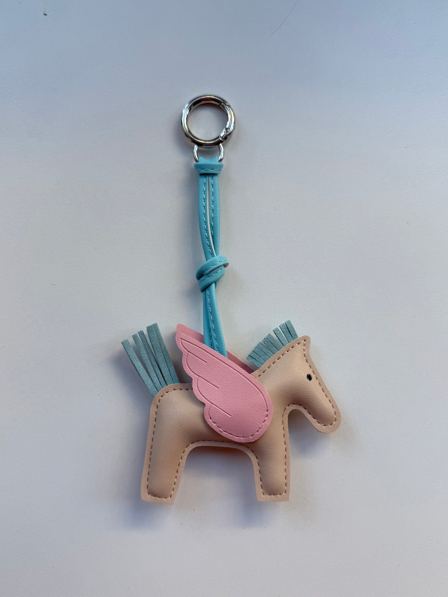Charm/Llavero caballito - beige