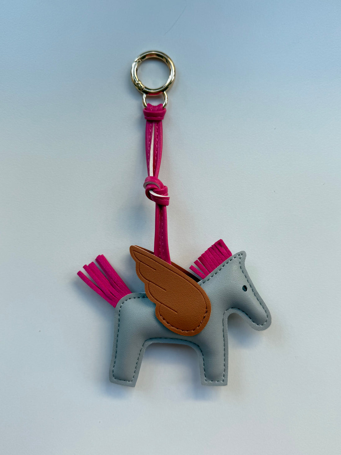 Charm/Keyring Horse-grey
