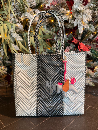 Charm/Llavero caballito - beige