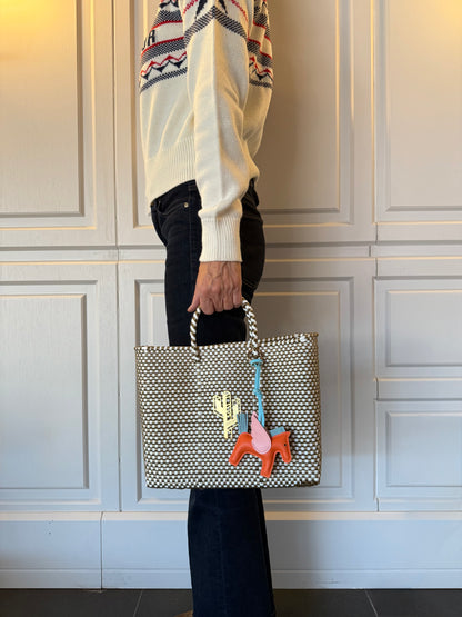 Charm/Llavero caballito - naranja