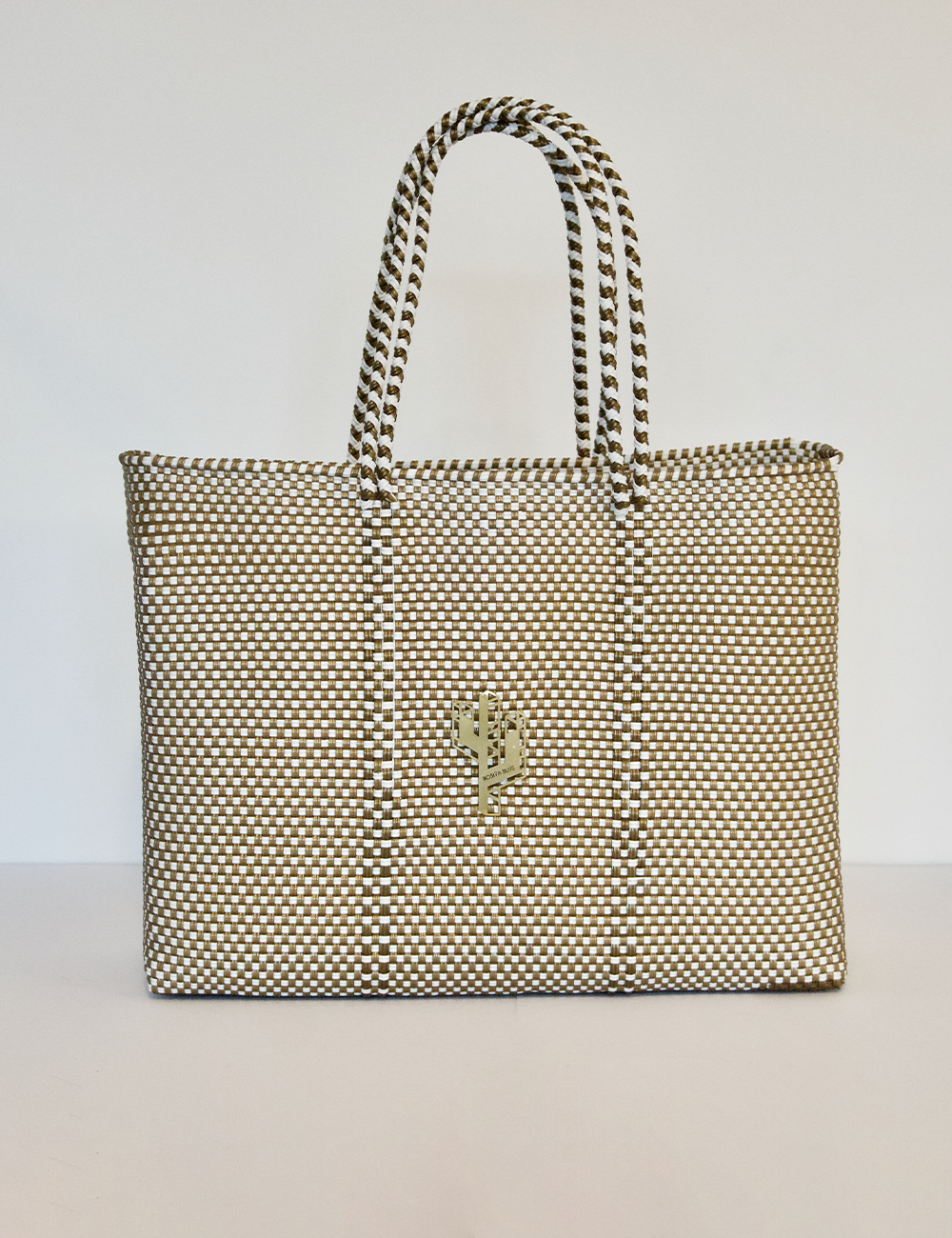 Rosita Blue - Jalisco Gold-White Large Tote