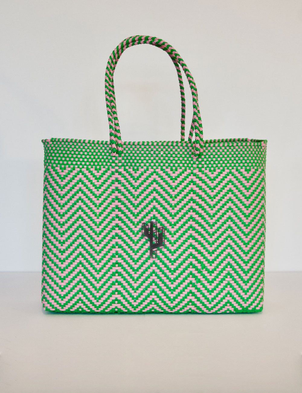 Rosita Blue - Mapimi Green-Pink Large Tote
