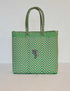 Rosita Blue - Mapimi Green-Pink Medium Tote