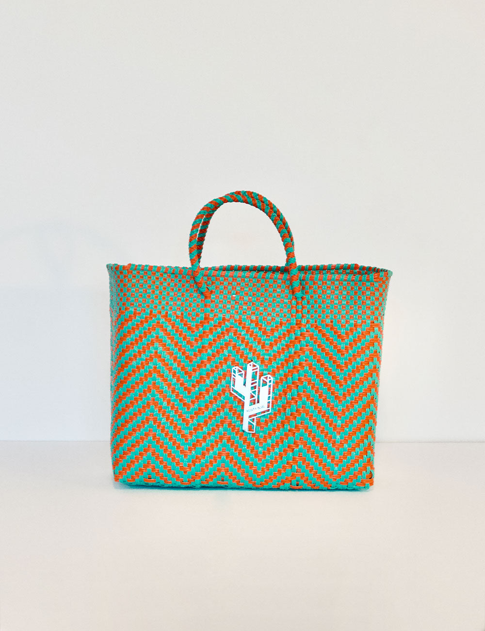 Rosita Blue - Mapimi Turquoise-Orange Small Tote