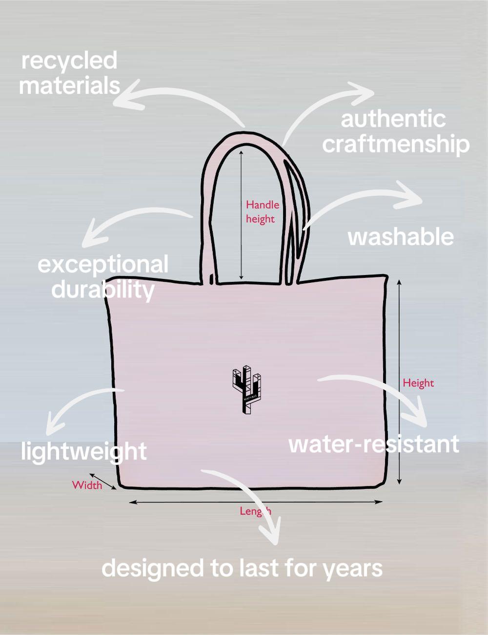 Chiapas Silver-Yellow Medium Tote