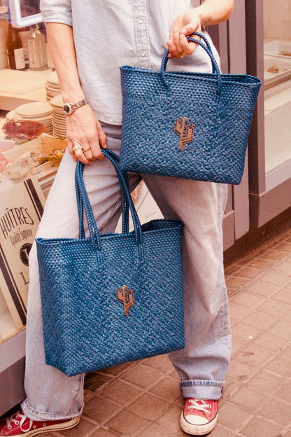 La Paz Denim Medium Tote