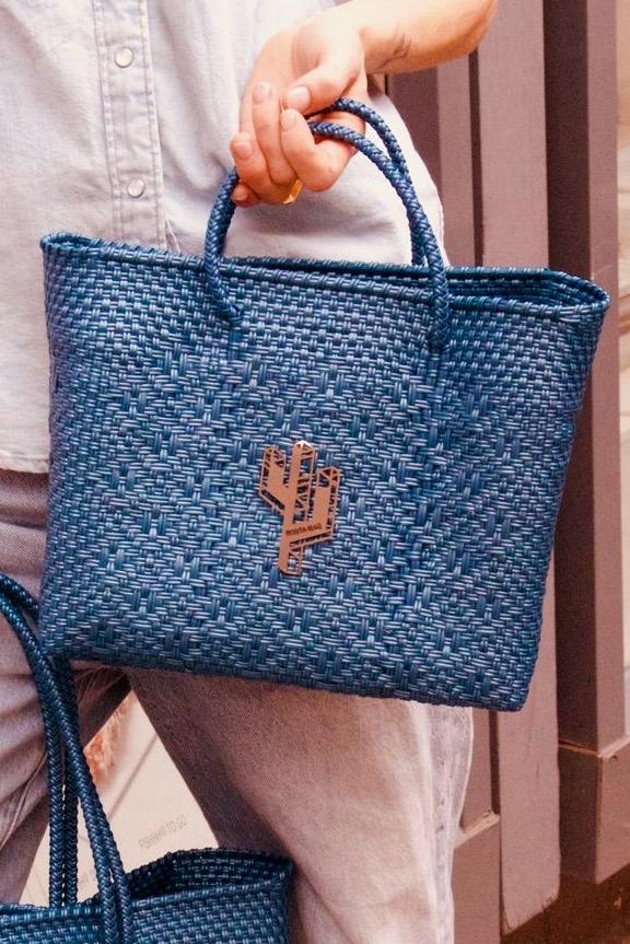La Paz Denim Small Tote