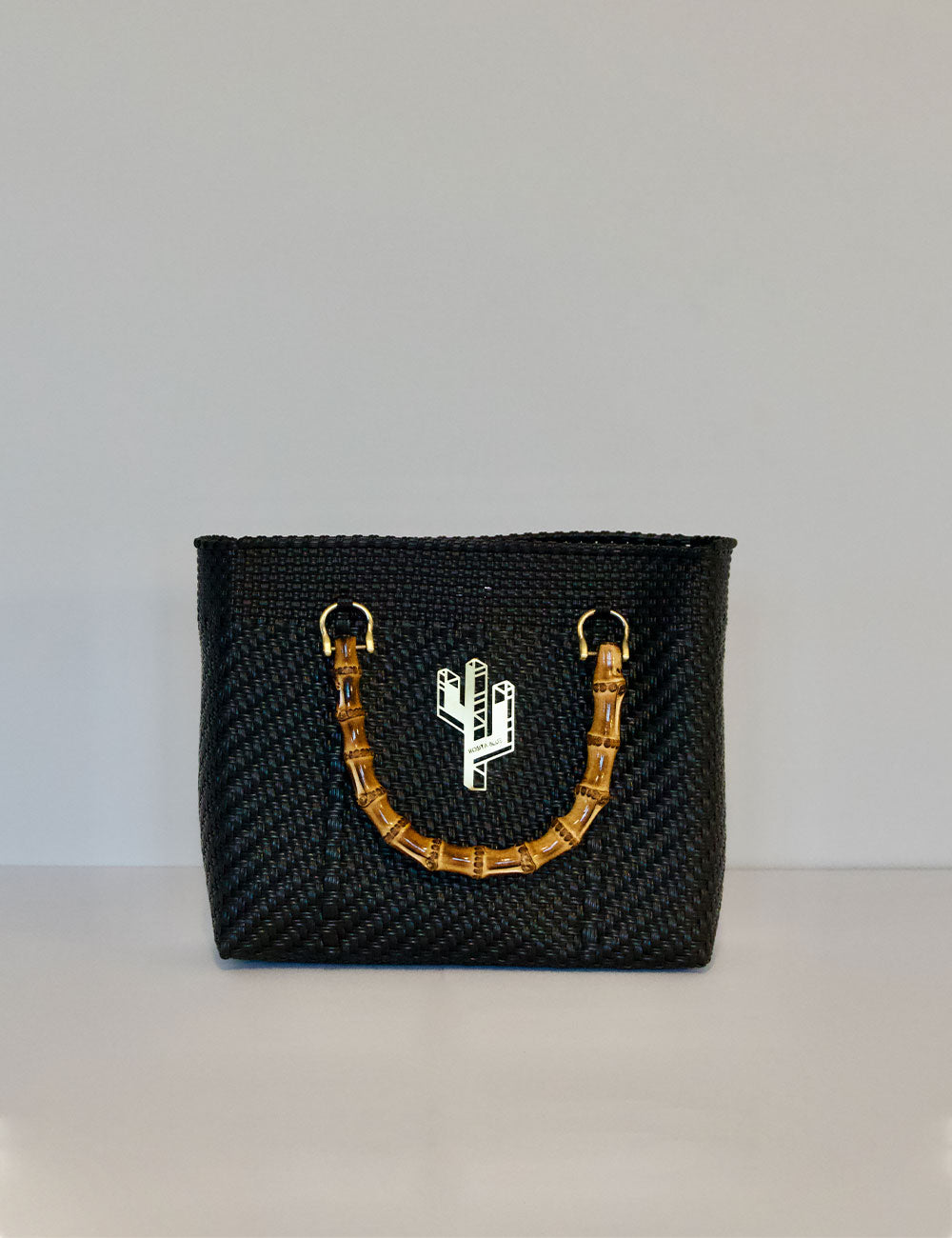 Rosita Blue - Stella Bamboo Black Small Tote
